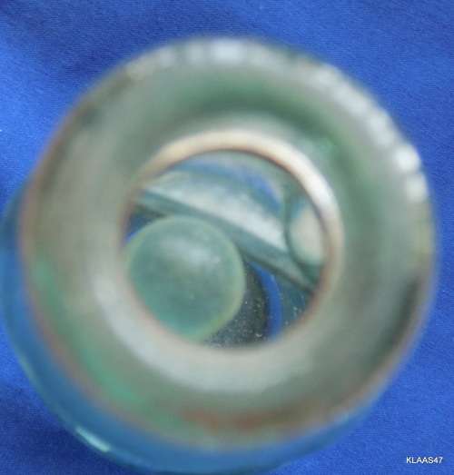 CODD BOTTLE - THE SILVER AERATED WATER FACTORY - STELLENBOSCH - 22.8cm High