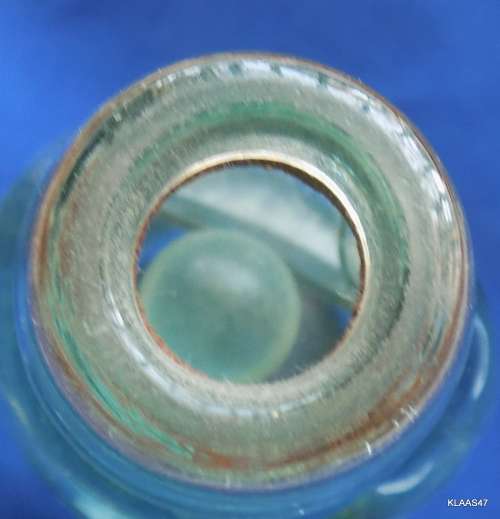 CODD BOTTLE - THE SILVER AERATED WATER FACTORY - STELLENBOSCH - 22.8cm High