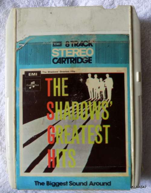 8 TRACK - THE SHADOWS GREATEST HITS - THE SHADOWS