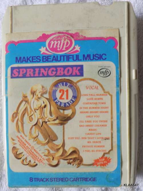 8 TRACK - MFP - SPRINGBOK HIT PARADE 21