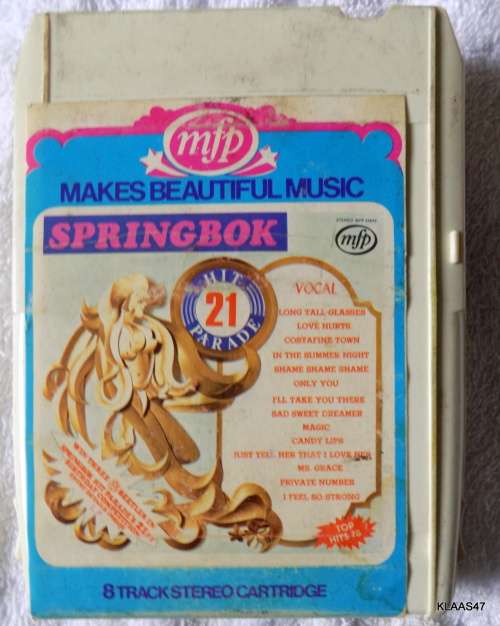 8 TRACK - MFP - SPRINGBOK HIT PARADE 21