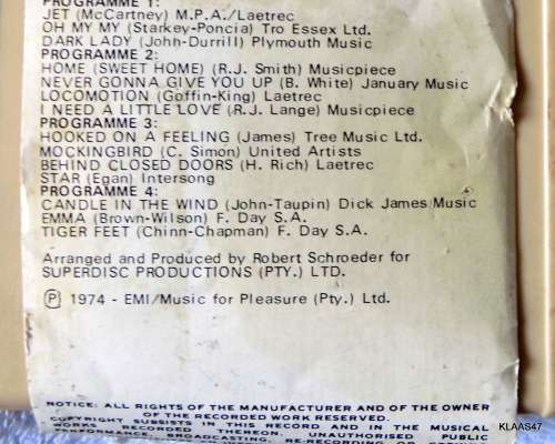 8 TRACK - MFP - HIT POWER 2