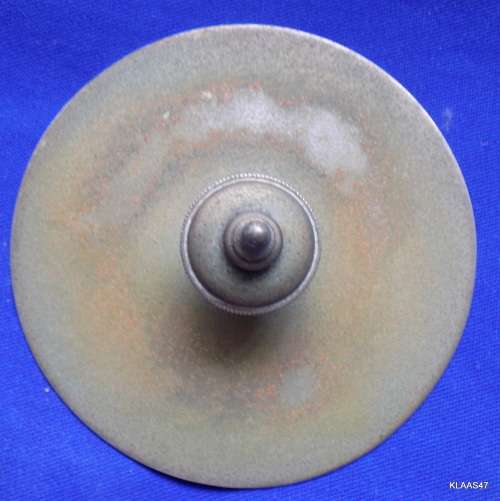 BISCUIT BARREL - W WOOD & CO - EPNS - HANDLE & LID WORN OFF