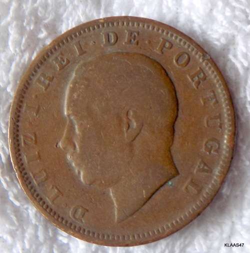 1884 PORTUGAL XX 20 REIS