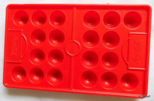 Coca-Cola Ice cube tray- makes 20 half balls