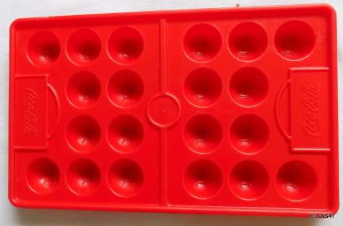 Coca-Cola Ice cube tray- makes 20 half balls