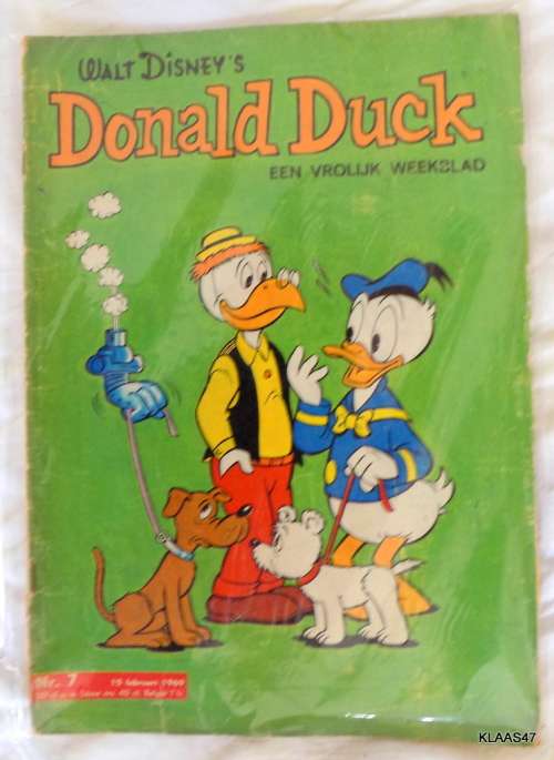 Walt Disney`s Donald Duck - Een Vrolijk Weekblad - 14 Feb 1969  no 7