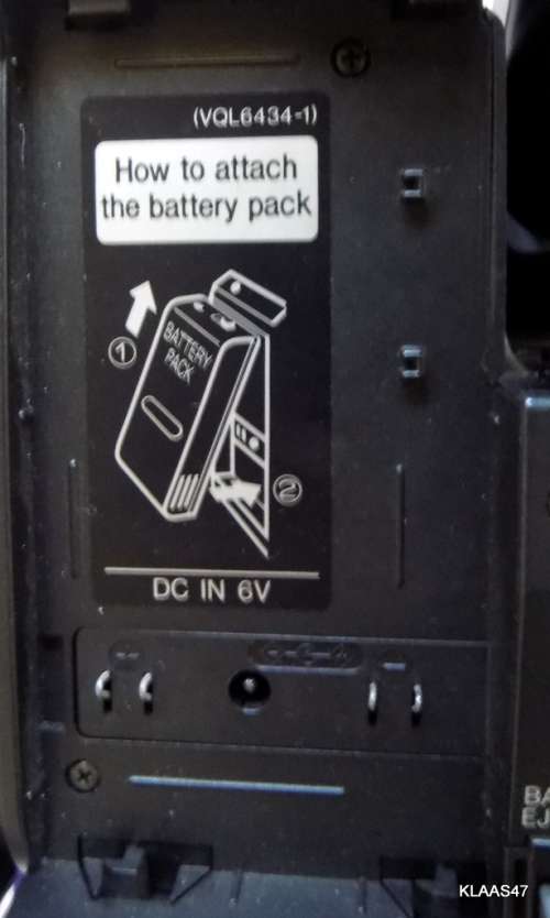 Panasonic NV-S5B VHS-C Camcorder Video Movie Camera 12x Zoom Bundle