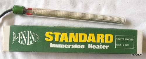ES-ES - STANDARD - IMMERSION HEATER FOR FISH TANK - 220/250 VOLTS 200 WATTS