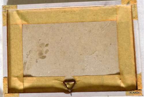 SMALL PAINTING : GIRAFFE : SIGNED JOSE :