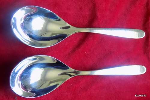 18/10 Stainless Steel - 2 x Serving spoons - 23cm Long