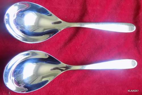 18/10 Stainless Steel - 2 x Serving spoons - 23cm Long