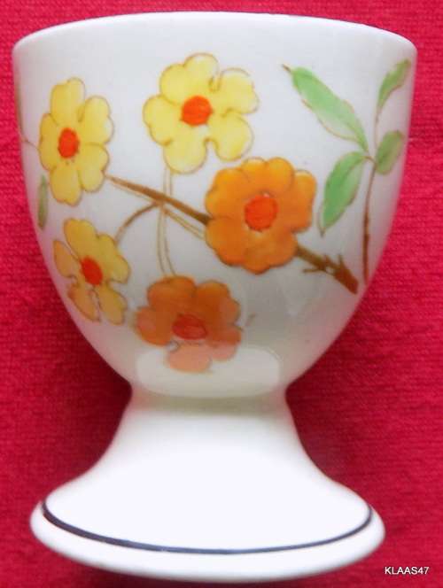 VINTAGE - Burleigh Ware - Ltd - Made in England - ART DECO - Egg Cup