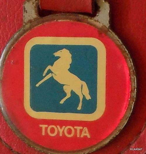 Vintage Toyota Key Ring