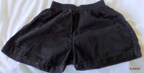 SA ARMY(SADF) - PT Shorts (Black) Label Faded (Small or Medium)