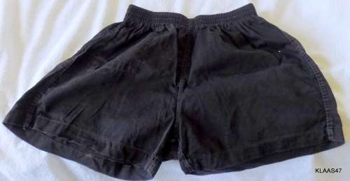 SA ARMY(SADF) - PT Shorts (Black) Label Faded (Small or Medium)