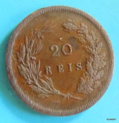 20 Reis - 1892 - Portugal - Carlos I