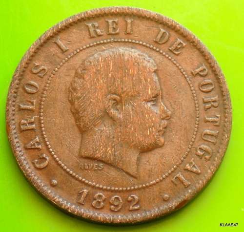 20 Reis - 1892 - Portugal - Carlos I