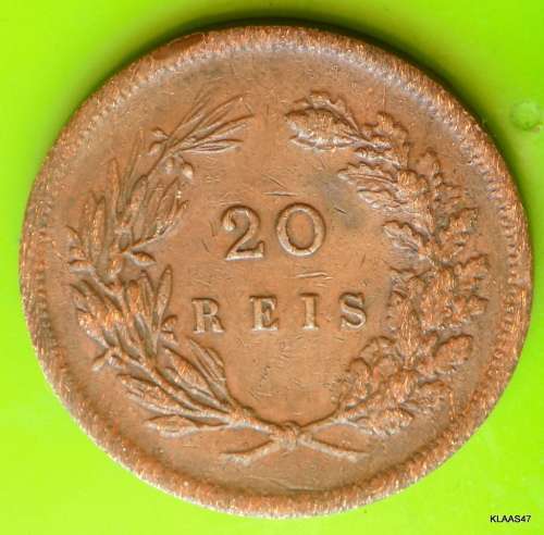 20 Reis - 1892 - Portugal - Carlos I