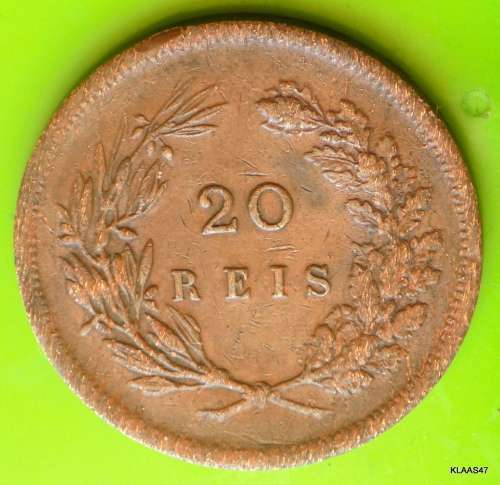 20 Reis - 1892 - Portugal - Carlos I