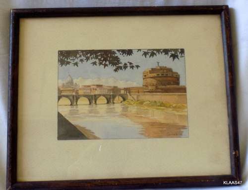 Watercolour - Signed Giambini -