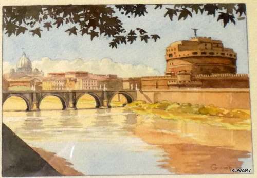 Watercolour - Signed Giambini -