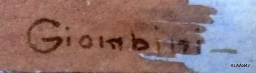 Watercolour - Signed Giambini -