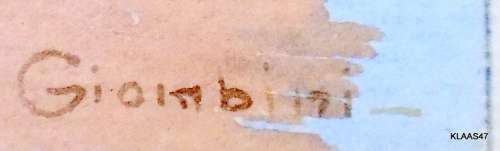 Watercolour - Signed Giambini -