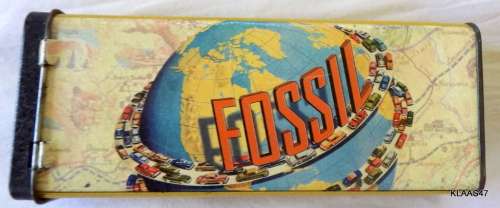 Fossil Watch Tin - Route 54 Original - 15.4 x6.2x4.1cm