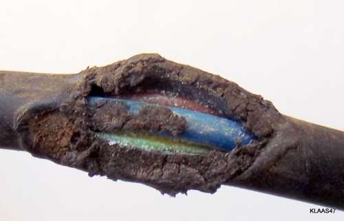 Wooden Handle - Vintage - 250w -  Electric Soldering Iron - 15015 - Plug SAR SAS