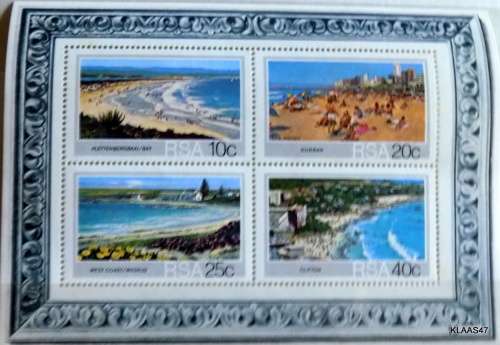 South Africa - 1983 - Tourism - S.A. Beaches MINIATURE SHEET