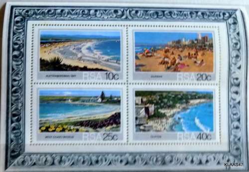 South Africa - 1983 - Tourism - S.A. Beaches MINIATURE SHEET