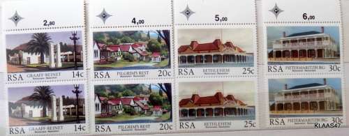 RSA -1986 - RESTORATION - 2 SETS OF 4  (MINT)