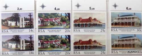 RSA -1986 - RESTORATION - 2 SETS OF 4  (MINT)