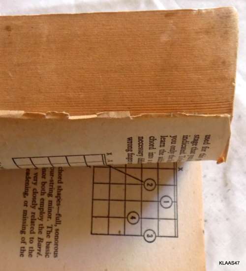 Guitar  - Dan Morgan - Paperback - One page loose but not missing