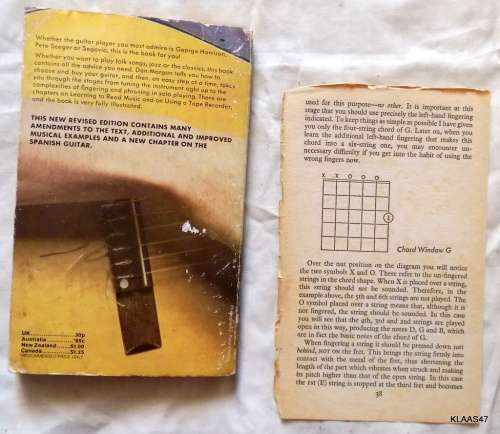 Guitar  - Dan Morgan - Paperback - One page loose but not missing