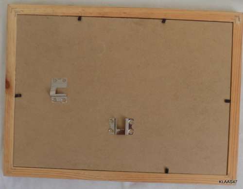 Dockyard at Laaiplek - Nov 2001 - Victor - Ink drawing and shading ?pastel (Framed size 32.4x24cm)