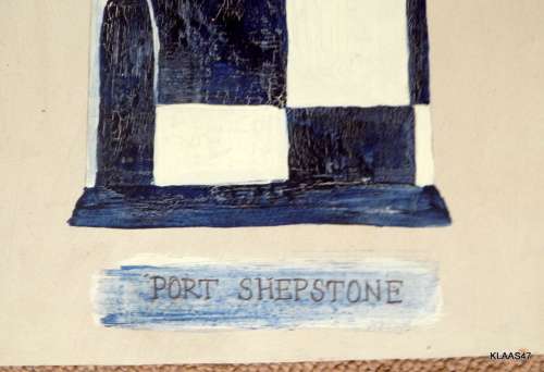 2 Lighthouse paintings - Each 20x40cm