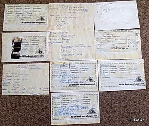 10 Post Cards - South African `Erica` fynbos Series - 1970`s - See pictures