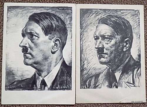 Germany -  Propaganda Postcards - UNSER FUHRER  - Adolf Hitler (2) - 1940
