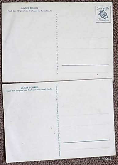 Germany -  Propaganda Postcards - UNSER FUHRER  - Adolf Hitler (2) - 1940