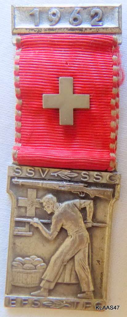 HUGUENIN LOCLE - Token - SSV SSC EFS TFC - DER WEHRHAFTE SCHWEIZER AN DER ARBEIT (1062)