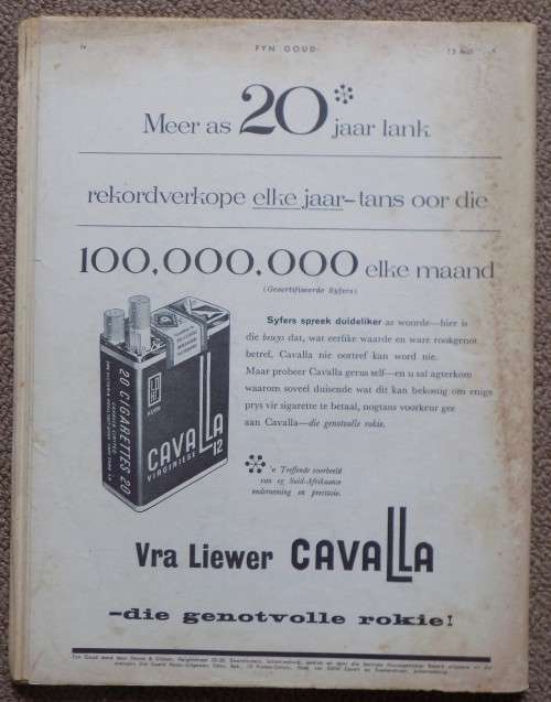 Vintage - Fyn Goud magazine - 15 Mei 1956