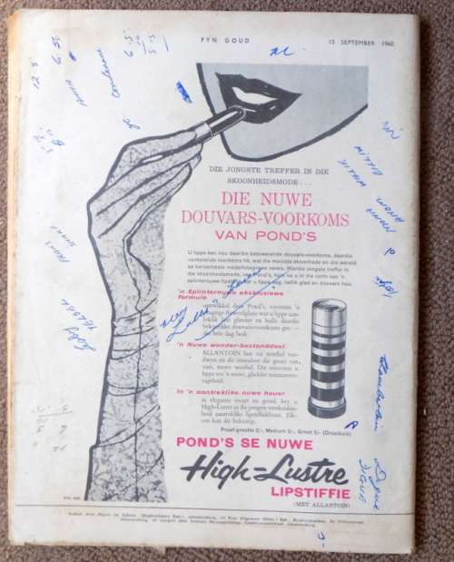 Vintage - Fyn Goud Magazine - 15 September 1960