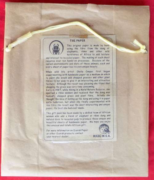 Wild Dog - Framed print by artist Sheila Cooper - Scarab Paper - Framed size 19x22.5cm