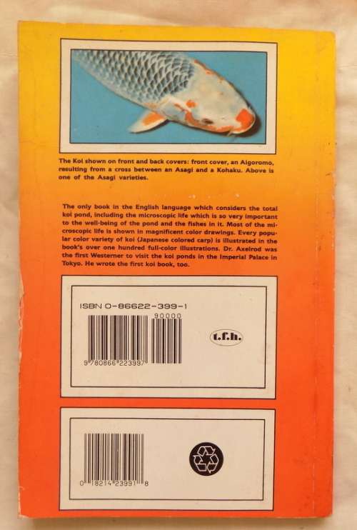 Koi and Garden Pools - Dr Herbert R. Axelrod - Paperback