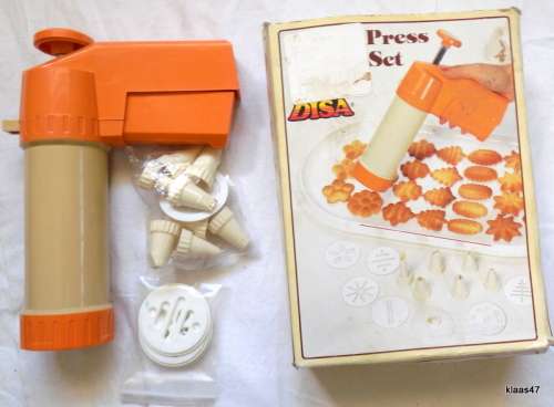 DISA - Cookie Press and Icing Set - Model 233 - Made in Hong Kong
