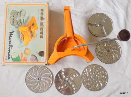 Moulinex 445 - mouli-julienne with 5 discs - In original box
