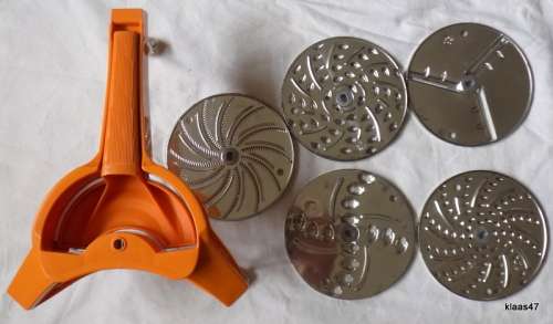 Moulinex 445 - mouli-julienne with 5 discs - In original box