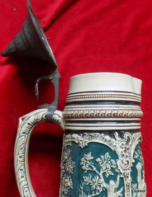 Vintage - Thewalt - Lidded Stein Jug - 37cm High (Without lid)